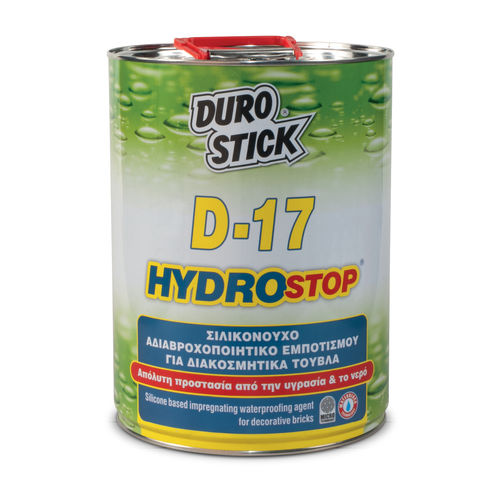 Wasserabweisende Imprägnierung / für Ziegel - D-17 Hydrostop - DUROSTICK - für Schutzbearbeitung von Ziegelsteinen / atmungsaktiv / wetterbeständig