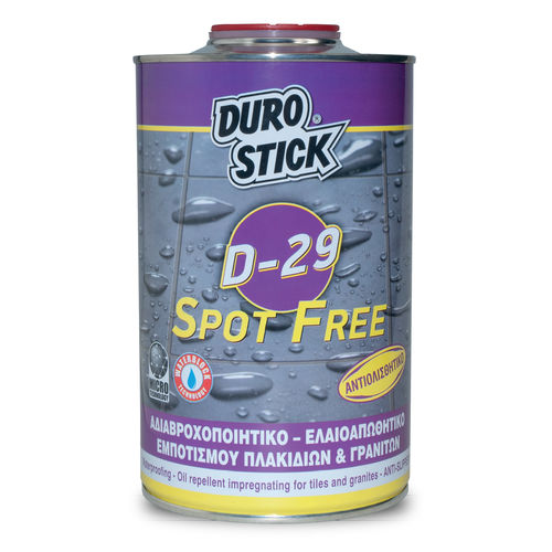 Wasserabweisende Imprägnierung / für Fliesen - D-29 Spot Free - DUROSTICK - gebrauchsfertig / fleckenabweisend