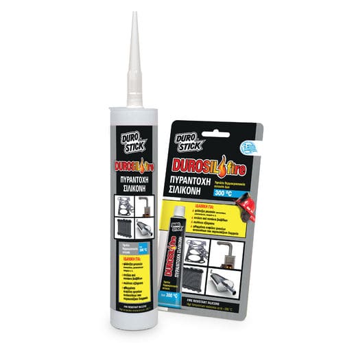 Kleber auf Silikonharzbasis - Durosil Fire - DUROSTICK - für Metall / Industrie / flammenabweisend