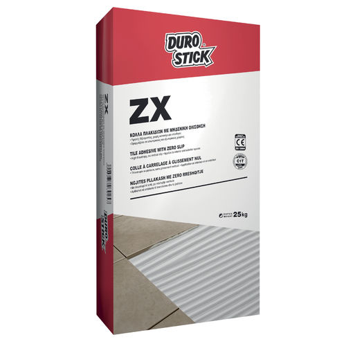Verguss-Klebemörtel - ZX - DUROSTICK - für Fliesen / weiß / grau