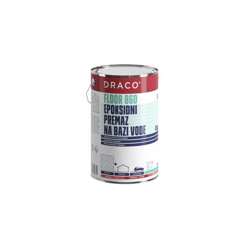 Epoxidbodenbelag - FLOOR 860 - DRACO - Industrie / andere Formate / hochbelastbar