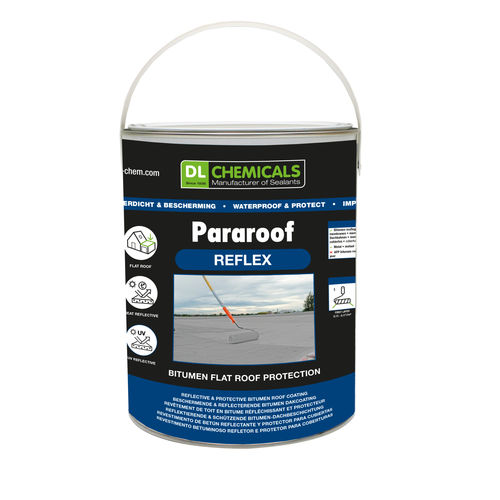 Schutzputz - PARAROOF REFLEX - DL Chemicals - für den Innenraum / Dach / Bitumen