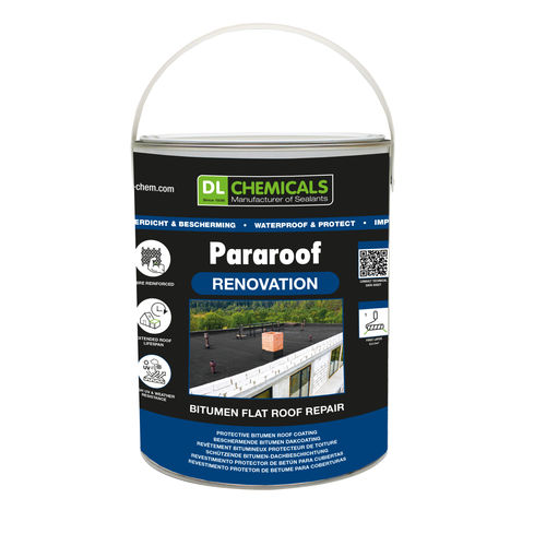 Schutzputz - PARAROOF RENOVATION - DL Chemicals - für den Innenraum / Dach / Bitumen