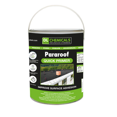 Grundierung für Beton - PARAROOF QUICK  - DL Chemicals - für Metall / für Ziegel / Bitumen