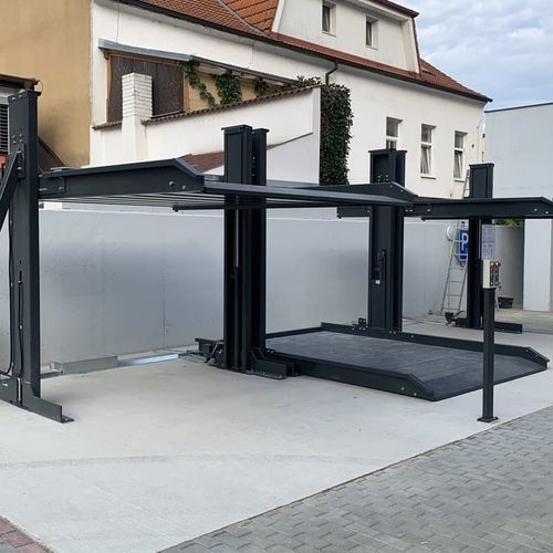 Parksystem mit 2 Einschüben - DE-30 - DE-PARK - mit Plattform