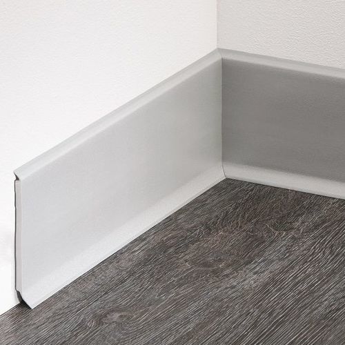Weiße Zierleiste - SL 100 - BOLTA - schwarz / grau / Holz