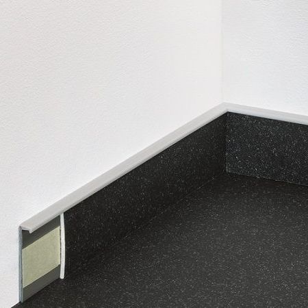 Weiße Zierleiste - TSL 55/6 SK - BOLTA - Holz / Schaumstoff / PVC