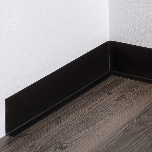 Schwarze Zierleiste - WSL 60/16 OBJEKT-SK - BOLTA - grau / Holz / PVC