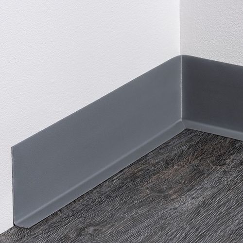 Beige Zierleiste - WSL 80/18 - BOLTA - schwarz / grau / Holz