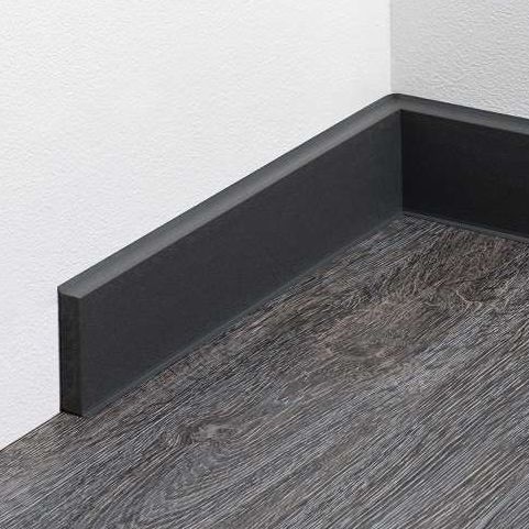 Weiße Zierleiste - Q 12-60B - BOLTA - grau / Holz / PVC
