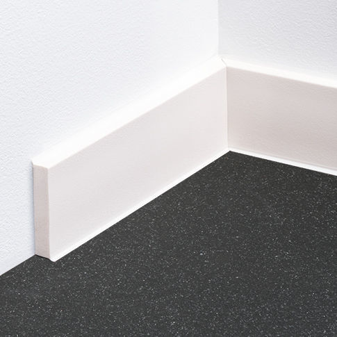 Weiße Zierleiste - Q 16-80G - BOLTA - Holz / PVC / rechteckig