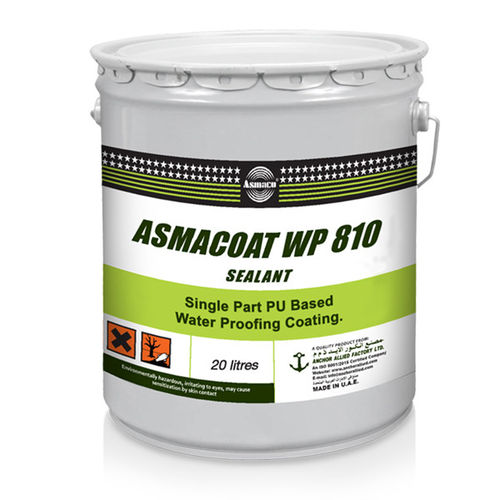 Betonflüssigabdichtungssystem - Asmacoat WP 810 - ANCHOR ALLIED - polyurethanbeschichtet / flexibel / Einkomponenten