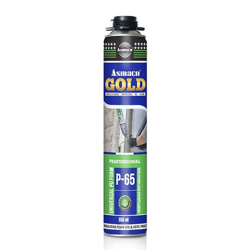 Dichtungsmasse auf Polyurethan-Basis - Asmaco Gold P65 - ANCHOR ALLIED - selbstklebend / isolierend / für Fenster