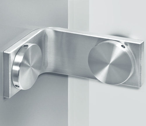 Edelstahl-Befestigungssystem - Flatec 25 - ABP-Beyerle - für Wand / für Glas