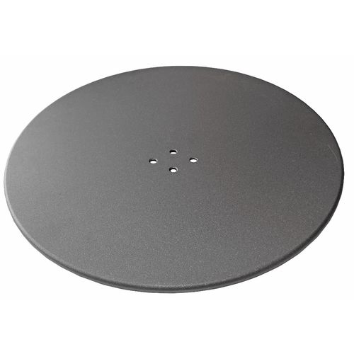 Stahl-Tischplatte - T395S10 - ABP-Beyerle - schwarz / grau / silberfarben