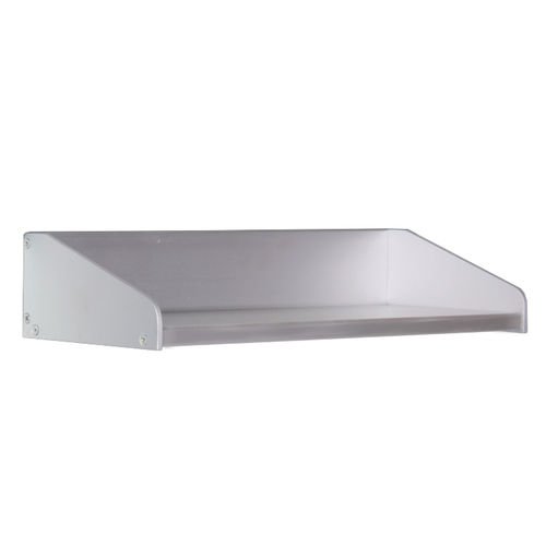 Wandmontiertes Regal - RE42 series - ABP-Beyerle - modern / anodisiertes Aluminium / silberfarben