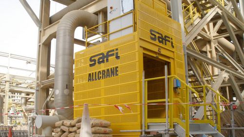Lastenaufzug für schwere Lasten - ATEX - Safi Group srl - für professionellen Einsatz / für Baustellen / Industrie