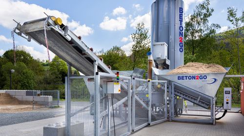Festinstallierte Betonmischanlage - MA series  - Massfeller Beton2Go - automatisch