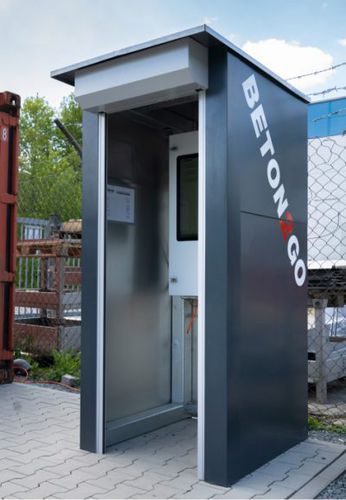 Kiosk für gewerbliche Nutzung - Massfeller Beton2Go - für Außenbereich / Metall