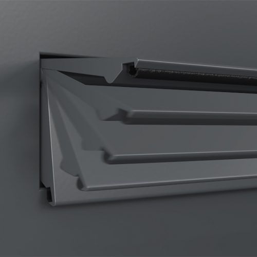 Wandmontierter Briefkasten - JU SCS®  - Ju-Metall- warenfabrik - individuell