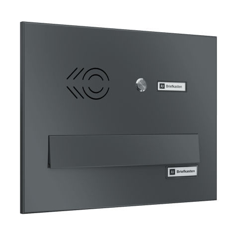 Wandmontierter Briefkasten - BUSINESS CLASS - Ju-Metall- warenfabrik - Einbau / individuell / doppelseitig