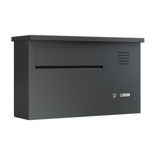 Wandmontierter Briefkasten - FIRST CLASS - Ju-Metall- warenfabrik - Einbau / individuell / doppelseitig