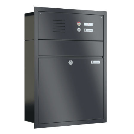 Einbaubriefkasten - VERTICAL - Ju-Metall- warenfabrik - individuell