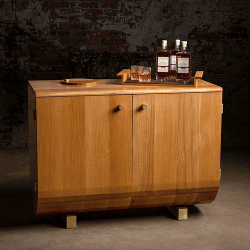 Moderner Barschrank - Hennessy - Hachi Collections - Eiche / Farbe anpassbar