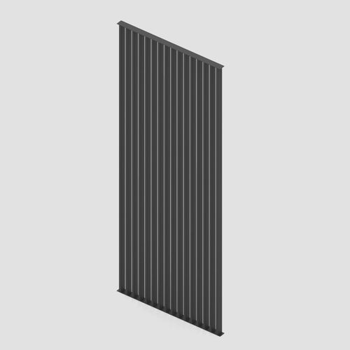 Jalousie-Sichtschutz - Puro - Sundaze Outdoor - thermolackiertes Aluminium / einfarbig