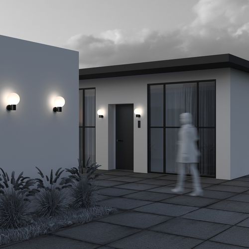 Moderne Wandleuchte - BOLD - Maytoni - für Außenbereich / Metall / sphärisch