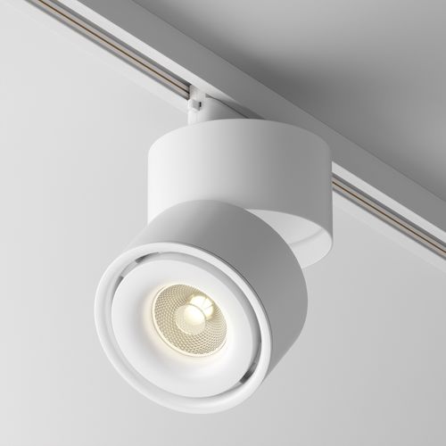 LED-Schienenleuchte - YIN - Maytoni - rund / Aluminium / für Gewerbegebrauch