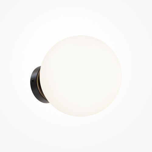 Moderne Wandleuchte - BASIC FORM - Maytoni - für den Innenraum / Milchglas / sphärisch