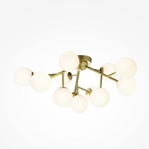 Moderner Kronleuchter - DALLAS - Maytoni - geblasenes Glas / Metall / Chrom