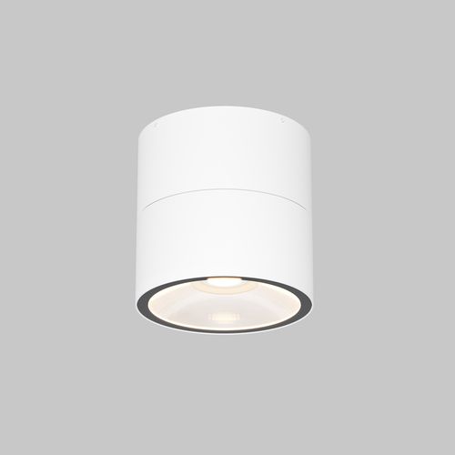Moderne Deckenleuchte - Spin - Maytoni - rund / Glas / Metall