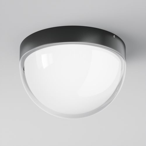 Moderne Deckenleuchte - Mon - Maytoni - halbrund / Glas / Metall