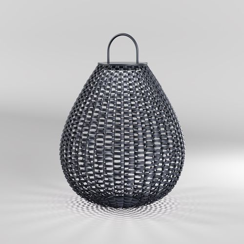 Bodenlampe - Plet - Maytoni - Rattan / modern / schnurlos