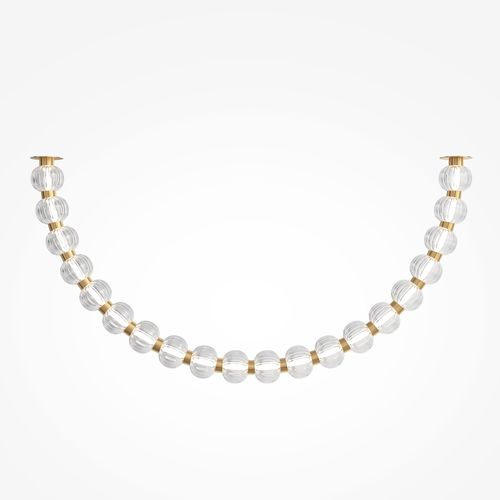 Moderne Deckenleuchte - Amulet - Maytoni - rund / gebogen / Glas
