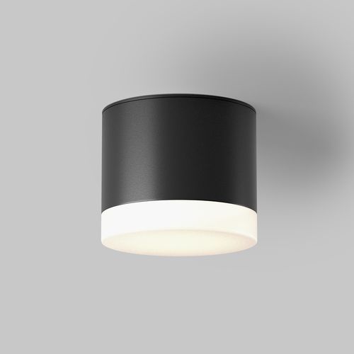 Moderne Deckenleuchte - C087CL-GX53-B - Maytoni - rund / Aluminium / Acryl