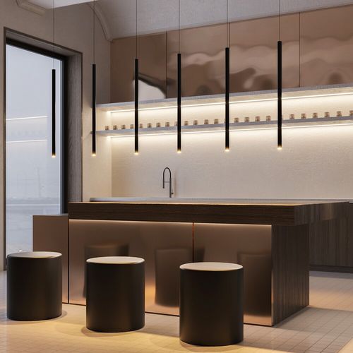 Hängelampe - Pro Extra - Maytoni - Aluminium / modern / mit Kabel