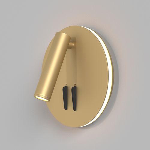 Moderne Wandleuchte - C176-WL-01-6W-MG - Maytoni - für den Innenraum / Aluminium / zylinderförmig