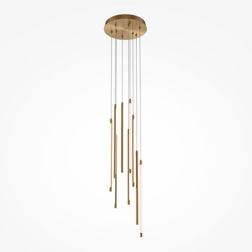 Moderner Kronleuchter - Light stick - Maytoni - Acryl / Aluminium / Wasserfall