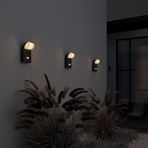 Moderne Wandleuchte - Stock - Maytoni - für Außenbereich / Aluminium / Kunststoff