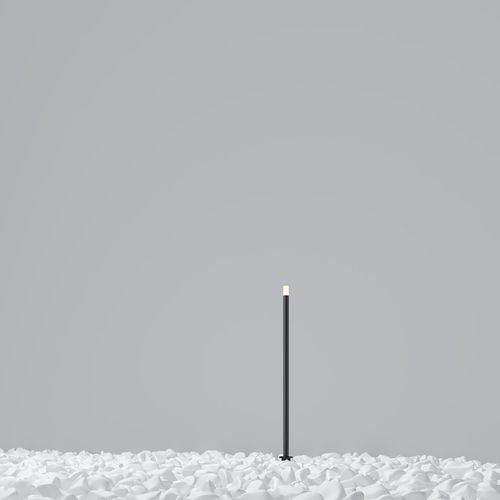 Leuchtpoller für Garten - Spear : O441FL-L1GF3K - Maytoni - modern / Metall / LED