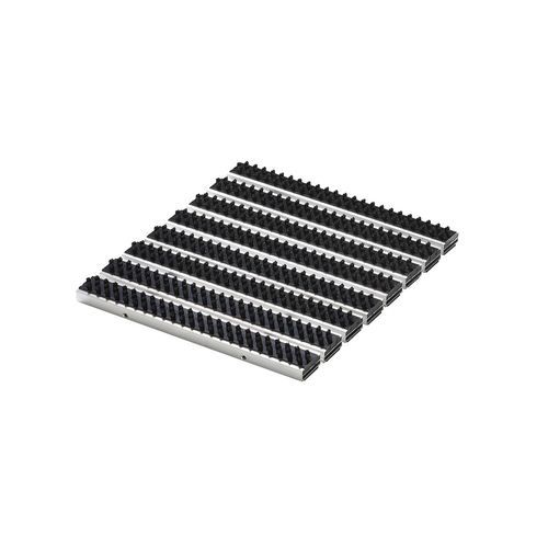 Eingangsmatte für Gewerbegebrauch - ALUCABLE MEDIUM - Almelose Borstelindustrie - Aluminium / Edelstahl / Schmutzfang