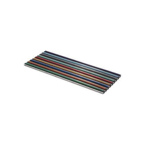 Eingangsmatte für Gewerbegebrauch - DUPLOMAT 18 - Almelose Borstelindustrie - Aluminium / galvanisiertem Stahl / rutschfest