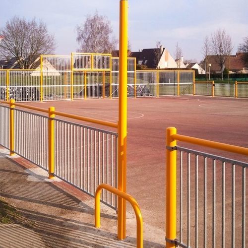 Zaunpfosten / galvanisiertem Stahl - Metalu Plast