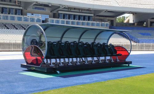 Spielerkabine für 12 Personen - VIP - Metalu Plast - für 5 Personen / für 14 Personen / Polycarbonat