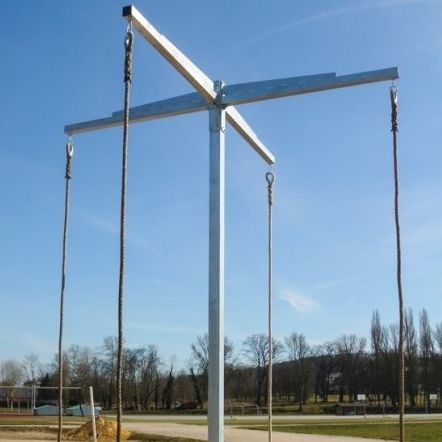 Trimm-Dich-Pfad für Sportanlage - Metalu Plast - für Außenbereich