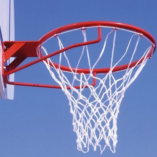 Polypropylen-Basketballnetz - 112BB0002 - Metalu Plast - weiß / 6 mm / 5 mm