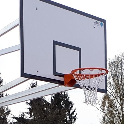 Basketballkorb für den Außenbereich - 37200 - artec Sportsgeräte GmbH - stationär / galvanisierter Stahl / für Freizeitsport